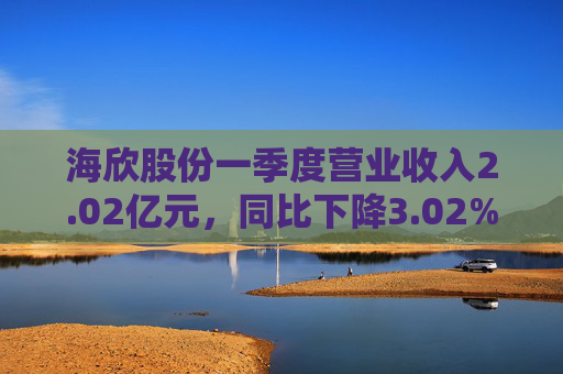 海欣股份一季度营业收入2.02亿元，同比下降3.02%
