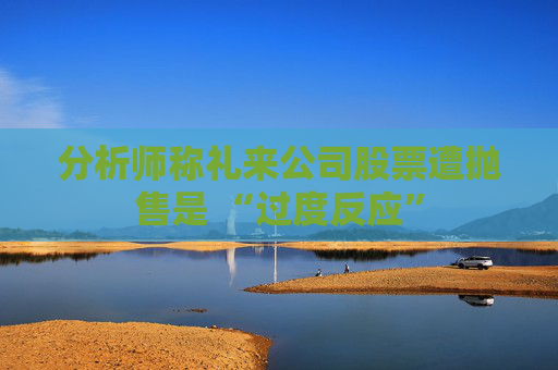 分析师称礼来公司股票遭抛售是 “过度反应”