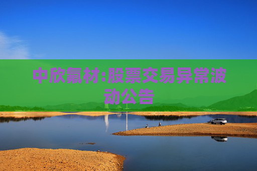 中欣氟材:股票交易异常波动公告