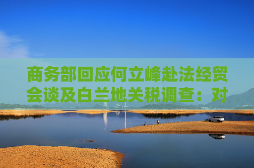 商务部回应何立峰赴法经贸会谈及白兰地关税调查：对对话磋商持开放态度