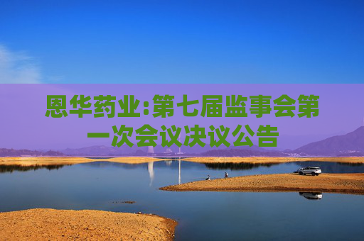 恩华药业:第七届监事会第一次会议决议公告