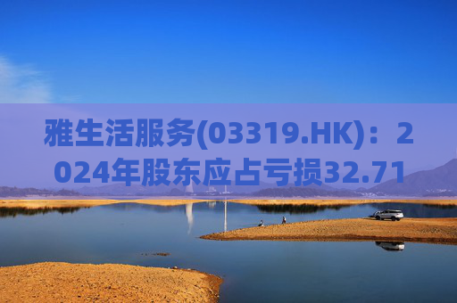 雅生活服务(03319.HK)：2024年股东应占亏损32.71亿元