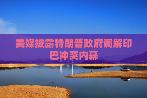 美媒披露特朗普政府调解印巴冲突内幕  第1张