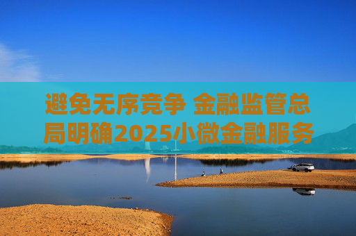 避免无序竞争 金融监管总局明确2025小微金融服务新目标