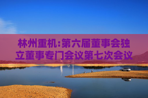 林州重机:第六届董事会独立董事专门会议第七次会议审核意见