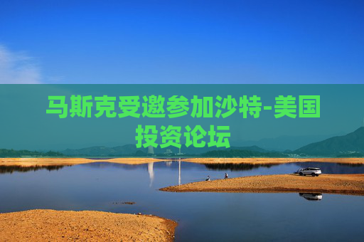 马斯克受邀参加沙特-美国投资论坛