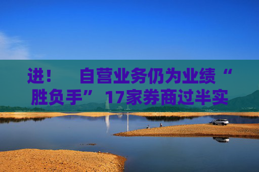 进！　自营业务仍为业绩“胜负手” 17家券商过半实现营收净利双增长