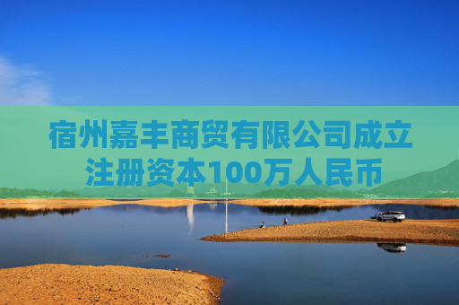 宿州嘉丰商贸有限公司成立 注册资本100万人民币