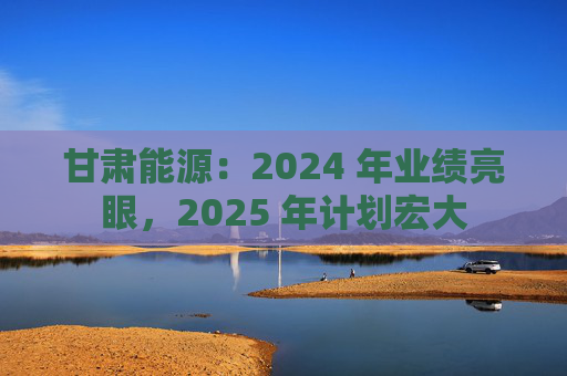 甘肃能源：2024 年业绩亮眼，2025 年计划宏大  第1张
