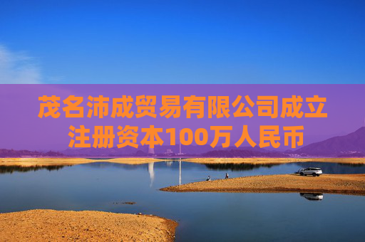 茂名沛成贸易有限公司成立 注册资本100万人民币