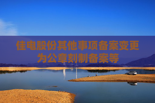 佳电股份其他事项备案变更为公章刻制备案等