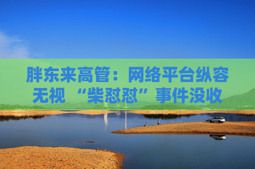 胖东来高管：网络平台纵容无视 “柴怼怼”事件没收敛反而更恶劣