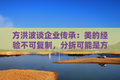 方洪波谈企业传承：美的经验不可复制，分拆可能是方法之一