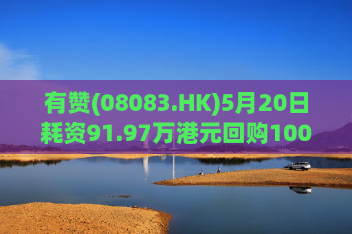 有赞(08083.HK)5月20日耗资91.97万港元回购1000万股