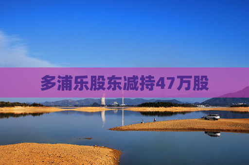 多浦乐股东减持47万股