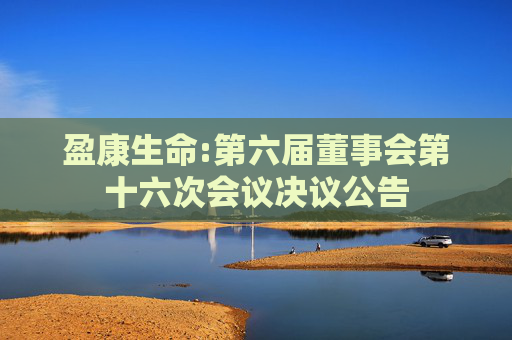 盈康生命:第六届董事会第十六次会议决议公告