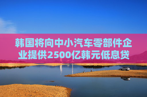韩国将向中小汽车零部件企业提供2500亿韩元低息贷款，以缓解关税冲击