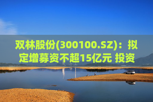 双林股份(300100.SZ)：拟定增募资不超15亿元 投资于滚柱丝杠及关节模组产业化项目等  第1张