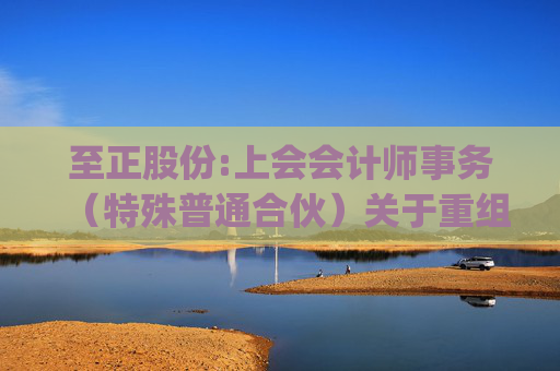 至正股份:上会会计师事务（特殊普通合伙）关于重组问询函的回复（上会业函字(2025)第739号）