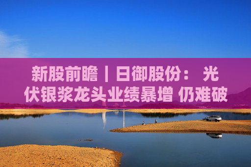 新股前瞻｜日御股份： 光伏银浆龙头业绩暴增 仍难破流动性困局？