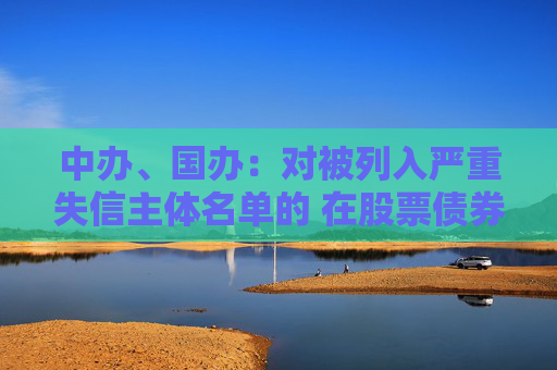中办、国办：对被列入严重失信主体名单的 在股票债券发行等方面依法依规予以限制或禁止  第1张