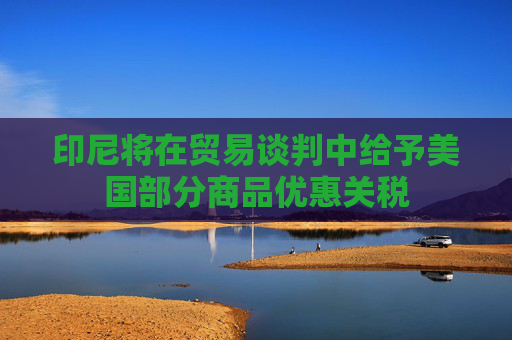 印尼将在贸易谈判中给予美国部分商品优惠关税