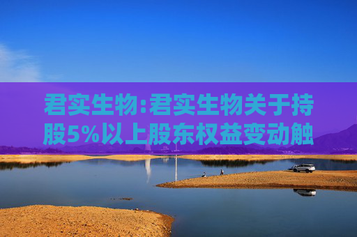 君实生物:君实生物关于持股5%以上股东权益变动触及1%刻度的提示性公告