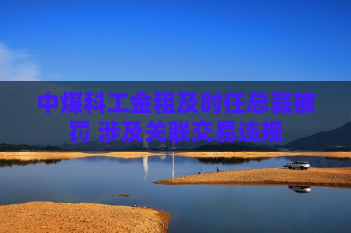 中煤科工金租及时任总裁被罚 涉及关联交易违规