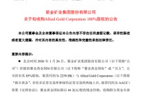 万亿巨头出手！601899，拟280亿元买金矿！