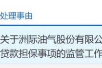 洲际油气收上交所监管工作函，几日前宣布拟贷款2.5亿美元推进中东项目：利率高出银行2个点