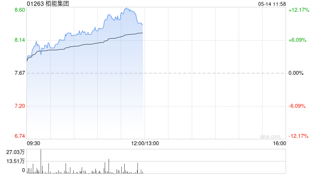 栢能集团午前涨超10% 公司为全球第二大GPU显卡生产厂  第1张