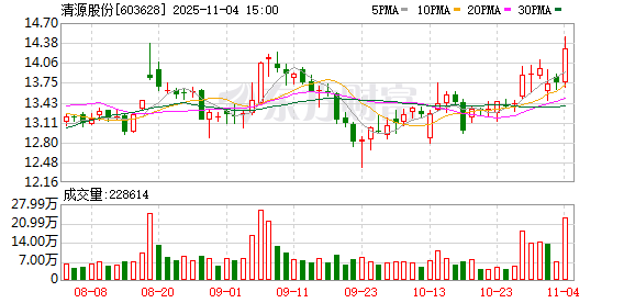 清源股份:2025年第三季度公司实现归属于上市公司股东的净利润1246.68万元 第1张 清源股份:2025年第三季度公司实现归属于上市公司股东的净利润1246.68万元 第1张