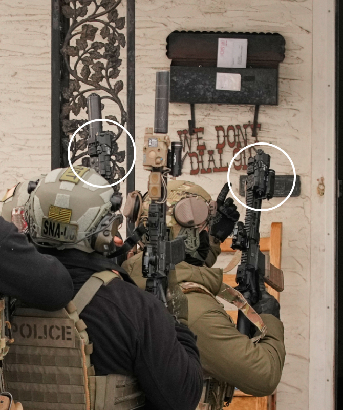 照片曝光!美媒:美移民执法行动部分武器疑似直接来自战场 第3张 照片曝光!美媒:美移民执法行动部分武器疑似直接来自战场 第3张